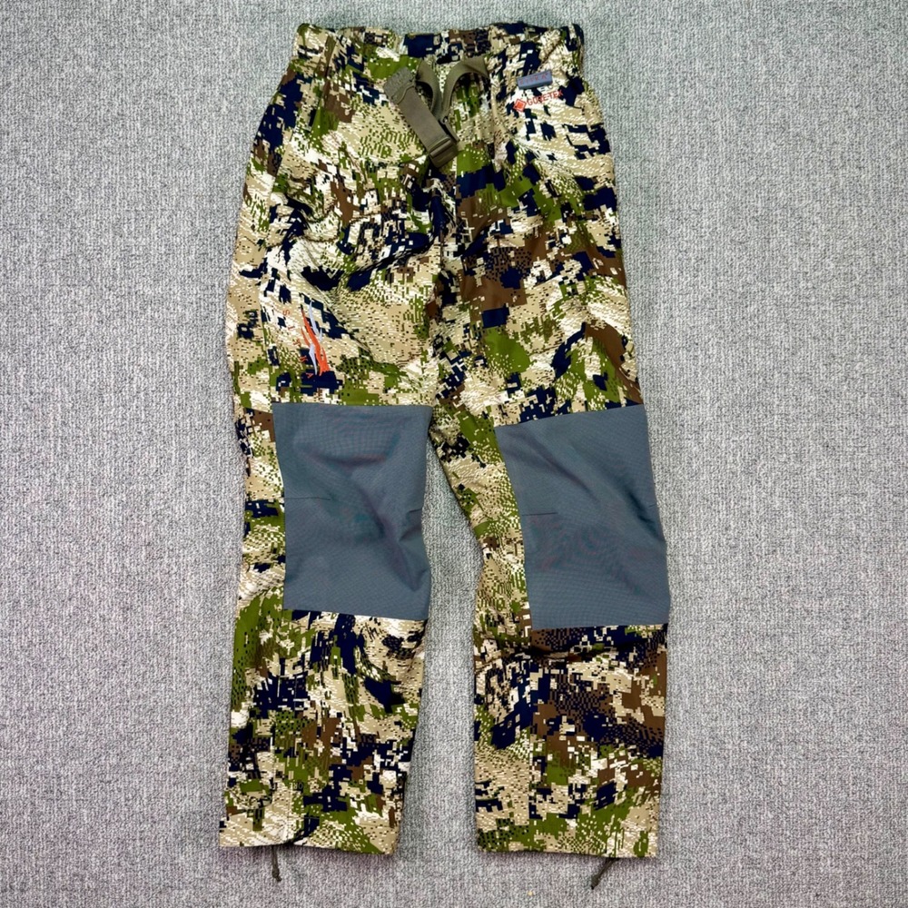 Sitka Gear Youth Downpour Hunting Pants Subalpine Gore-Tex Waterproof Size M